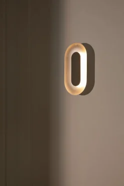 Nuura Sasi Small vegglampe - Sølv
