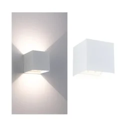 Nyara oppladbar vegglampe opp/ned lys med sensor