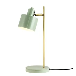 Ocean bordlampe - Oliven/Messingfarget