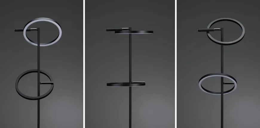 Odila gulvlampe 2 x 10,4W - Dimbar