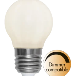 Opalhvit dimbar E27 LED 4,5 cm H7,8 cm
