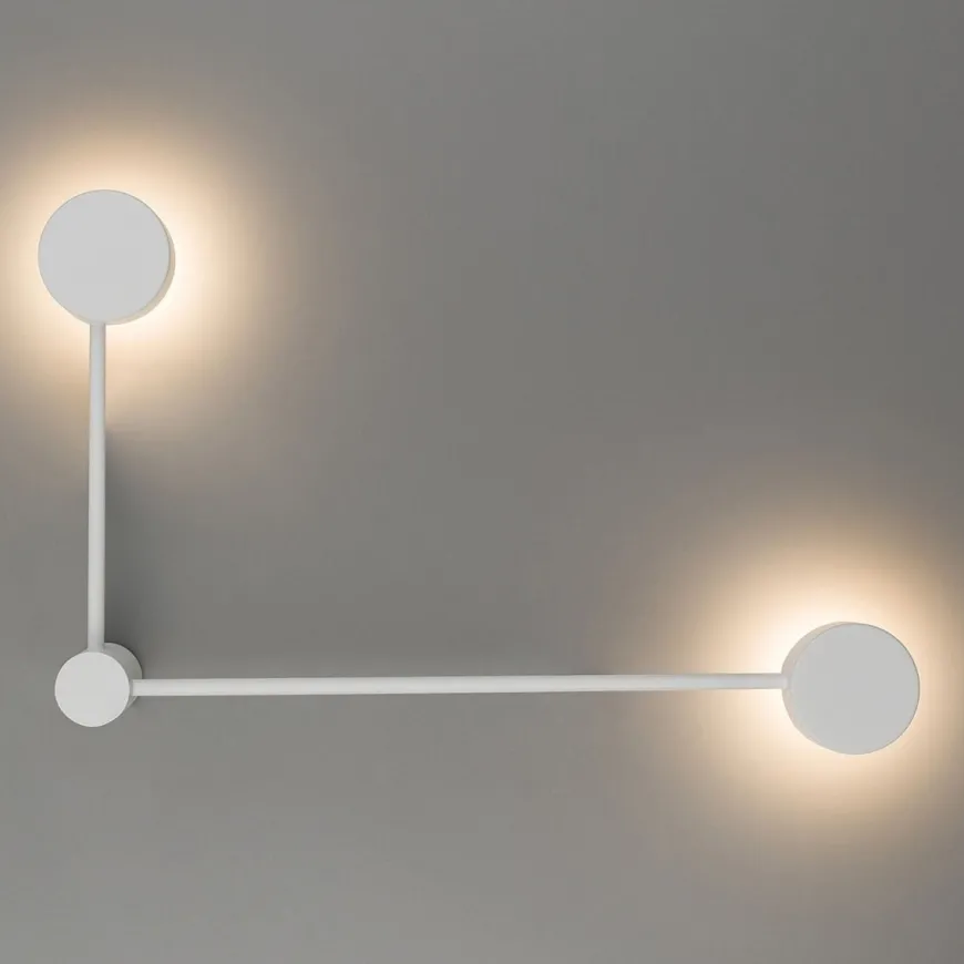Orbit 2 vegglampe 20/40 - Hvit