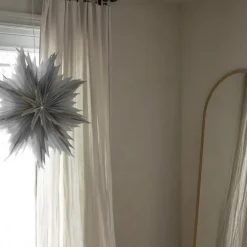 Oslo Julestjerne 60 cm Grå