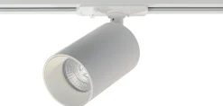 Oz spotskinne 3 spotter 1 meter - Pure white/Svart