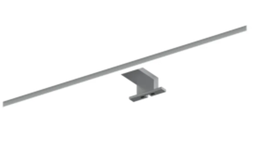 Paco vegglampe speilbelysning baderom IP44 60 cm 10W - Krom