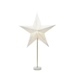 Papirstjerne med marmor