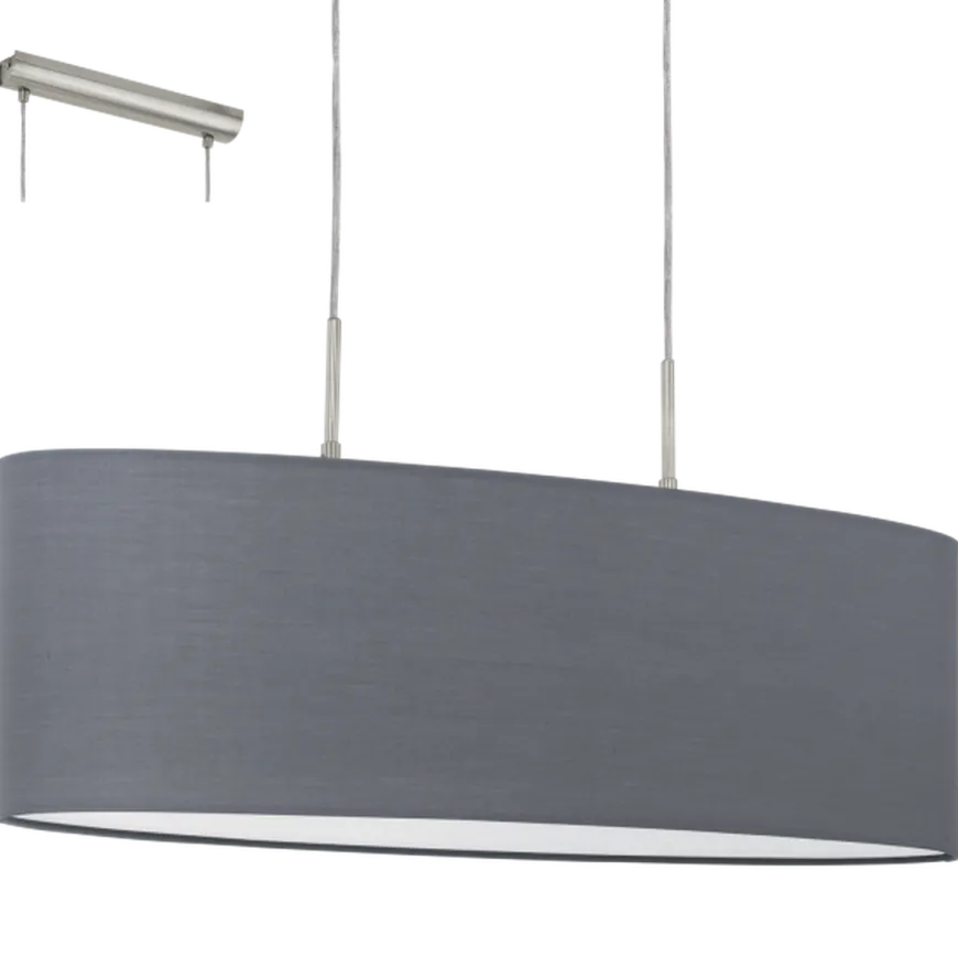 Pasteri taklampe 75 - Grå
