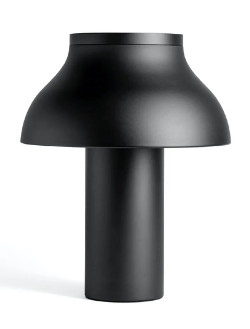 PC bordlampe stor - svart