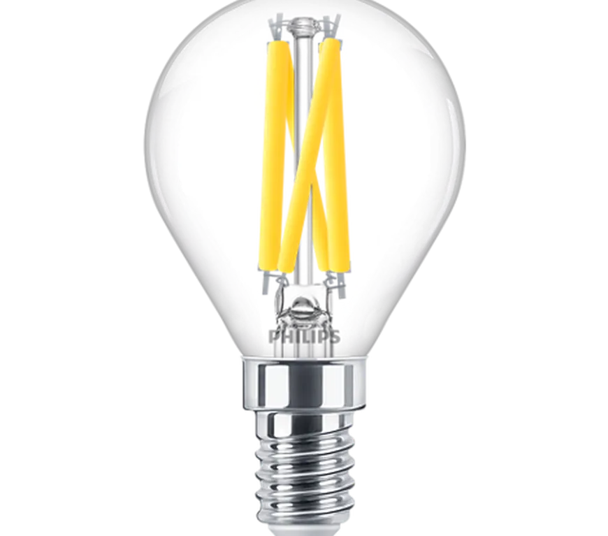 Philips E14 LED mignon 3,4 watt (40W) Warmglow - Dimbar