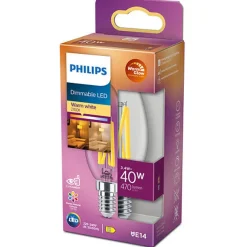 Philips E14 LED 3,4 watt (40W) Warmglow - Dimbar