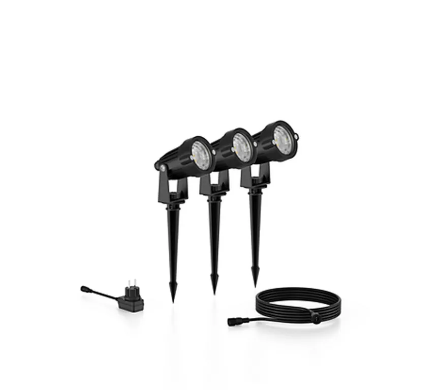 Philips Gardenlink Caper uplight 2700K 1,5W IP44 3-pakning - 24 Volt