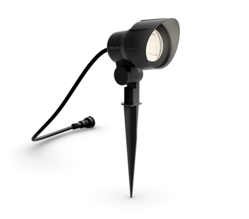 Philips Gardenlink uplight 2700K 6W IP44 ekstra enhet - Svart - 12Volt