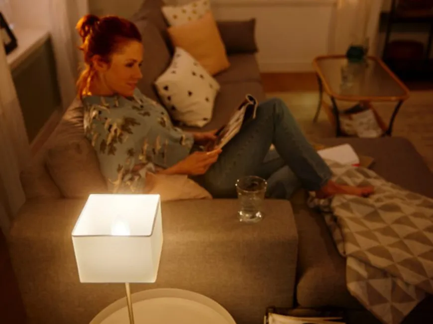 Philips Hue B39 E14 lyspære 4W 2200-6500K pluss farge - 2 pakning