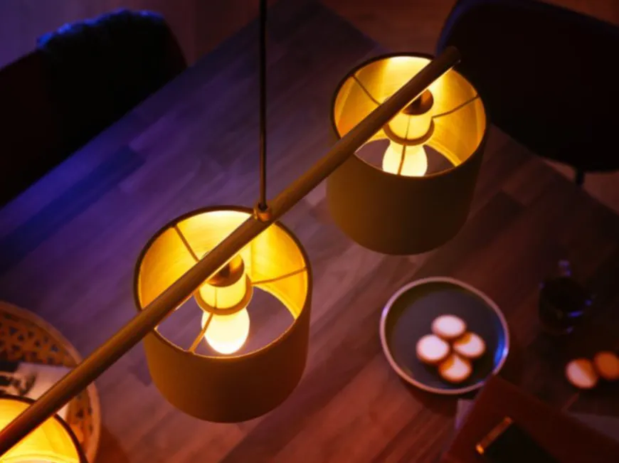 Philips Hue B39 E14 lyspære 5,2W 2200-6500K White Ambiance - 2 pakning