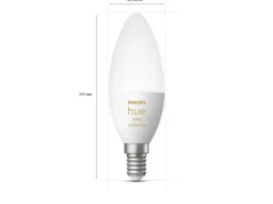 Philips Hue B39 E14 lyspære 5,2W 2200-6500K White Ambiance