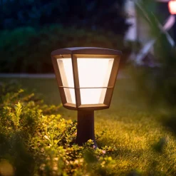 Philips Hue Econic utendørs sokkel white ambiance & color luminairs