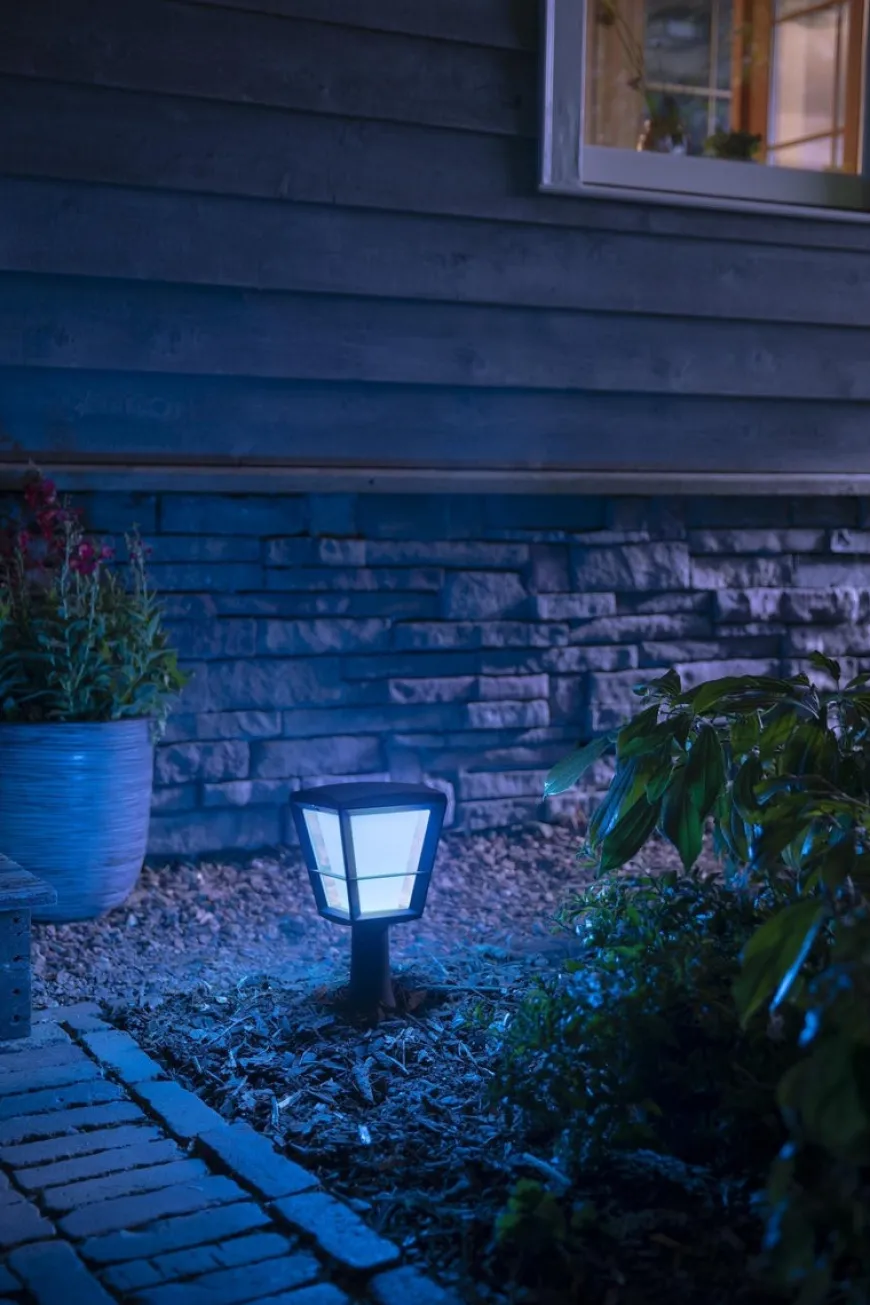 Philips Hue Econic utendørs sokkel white ambiance & color luminairs
