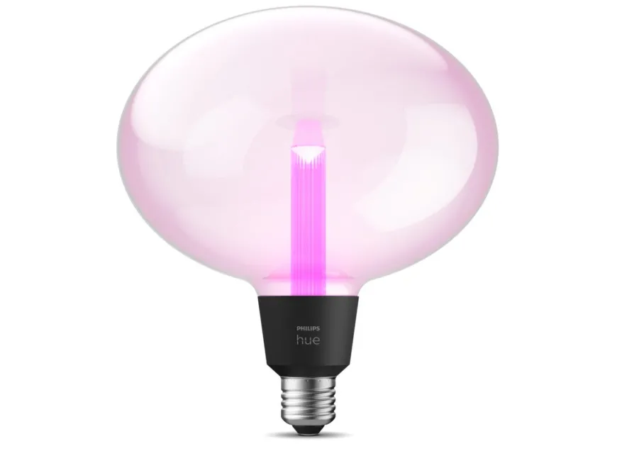 Philips Hue E27 Ellipse smart pære 6,5W 2000-6500K RGB 185mm