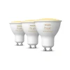 Philips Hue GU10 3 pakning - White ambiance