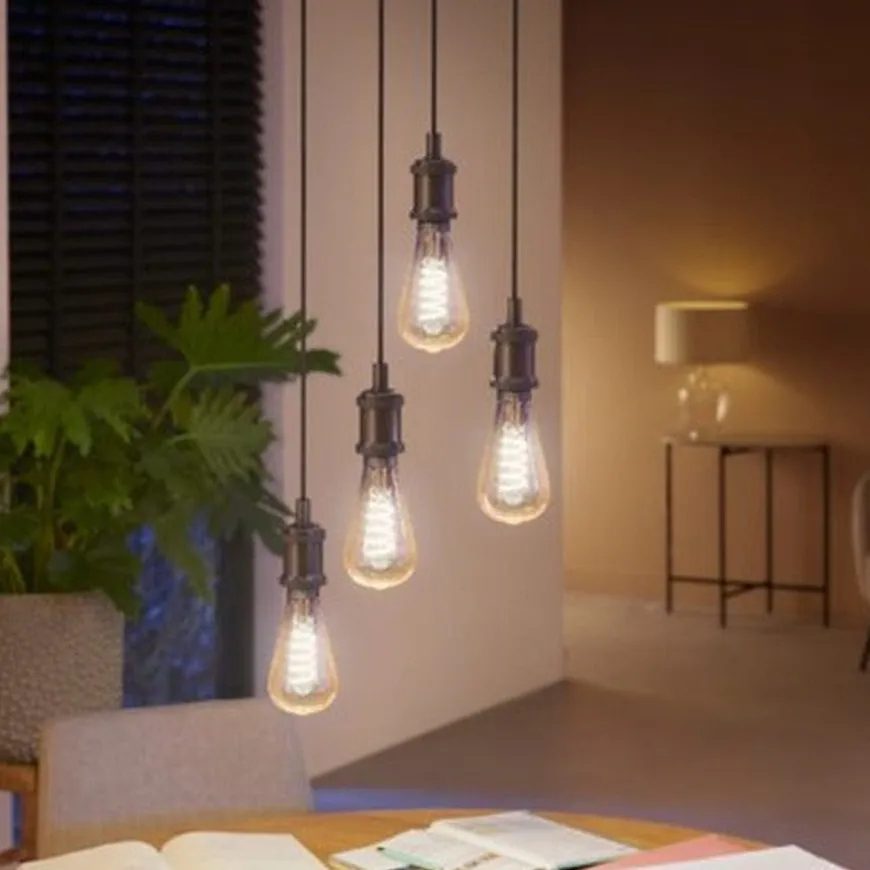 Philips Hue white LED 7W E27 ST72 2200-4500 Kelvin - 72 mm