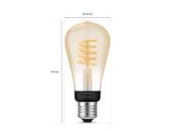Philips Hue white LED 7W E27 ST 64 2200-4500 Kelvin - 60 mm