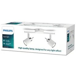 Philips Meranti dobbel spot GU10