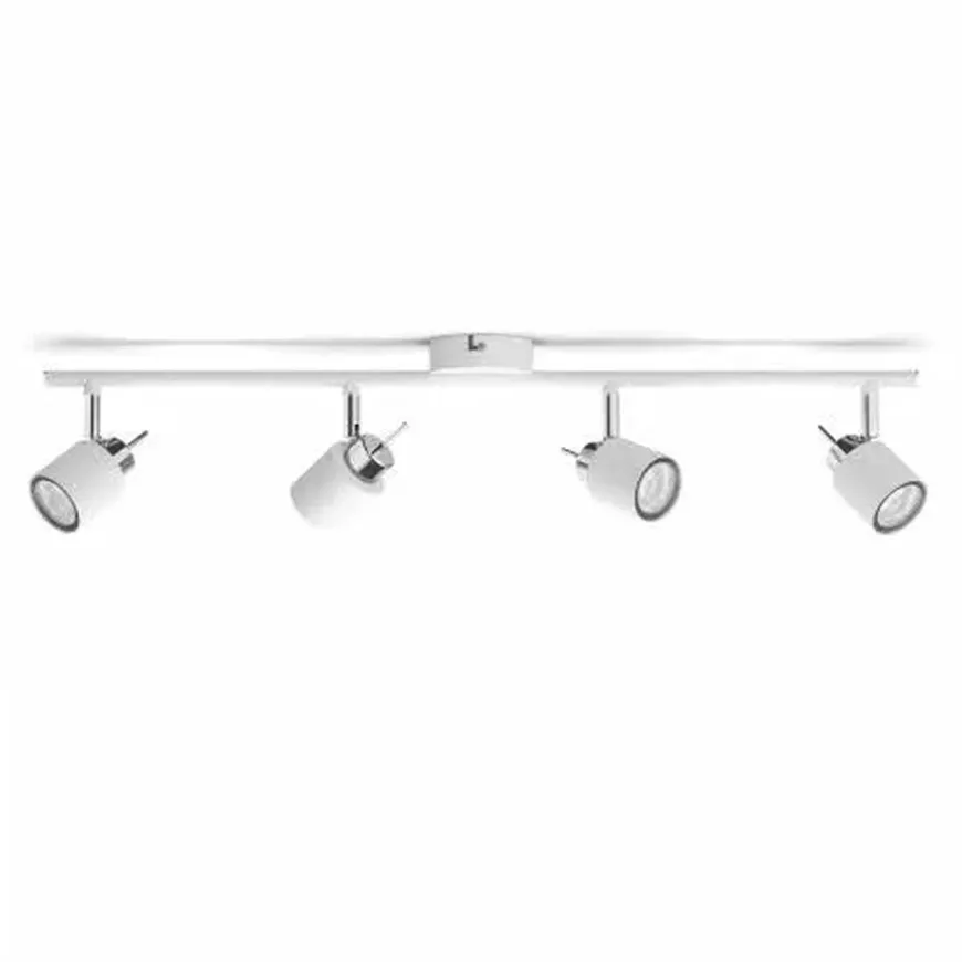 Philips Meranti skinne med 4 spot GU10