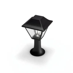 Philips myGarden Alpenglow portstolpe utendørs IP44 - Svart