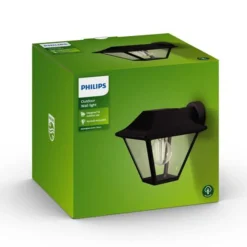 Philips myGarden Alpenglow vegglampe ned utendørs IP44 - Svart