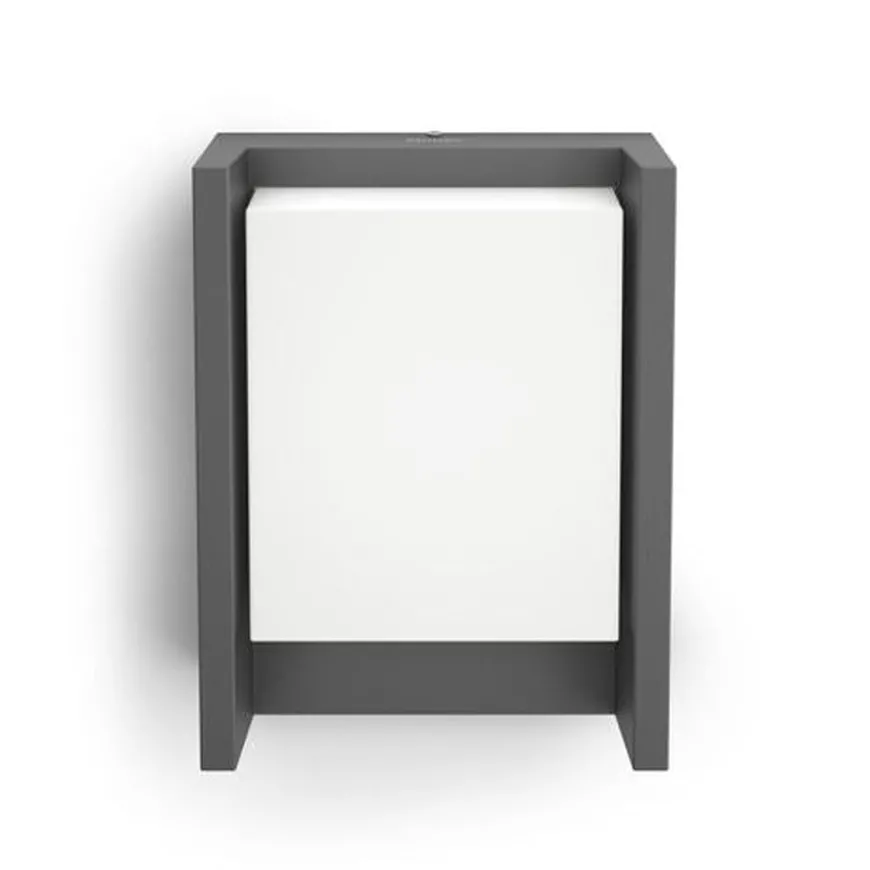 Philips myGarden Arbour vegglampe utendørs 6W IP44 - Antrasitt