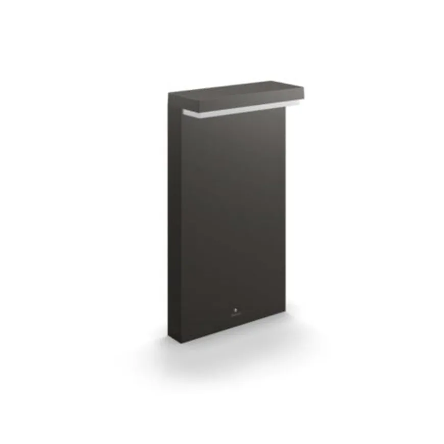 Philips myGarden Bustan pullert 40 cm utendørs IP44 2x4,5W LED - Antrasitt