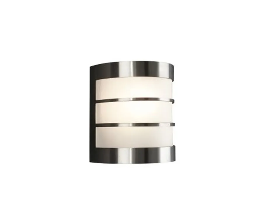 Philips myGarden Calgary vegglampe utendørs IP44 E27 - Rustfritt stål