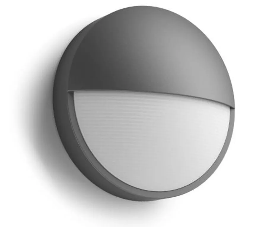 Philips myGarden Capricorn vegglampe utendørs IP44 6W LED - Antrasitt