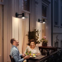 Philips myGarden Skua vegglampe utendørs IP44 - Svart