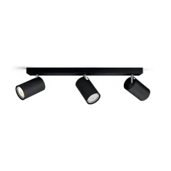 Philips myLiving Kosipo takspot 3, matt Svart