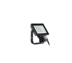 Philips ProjectLine lyskaster utendørs 20W 4000K IP65 m/bevegelsessensor - Svart
