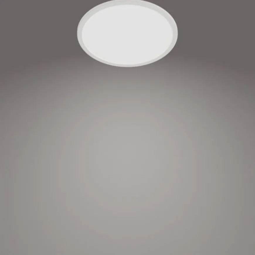 Philips superslim taklampe 25 cm 15W 4000 IP44 Kelvin 3-step dim - Hvit