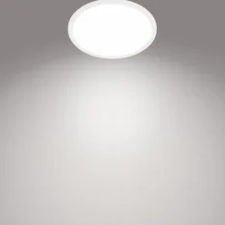 Philips superslim taklampe 25 cm 15W 4000 IP44 Kelvin 3-step dim - Hvit