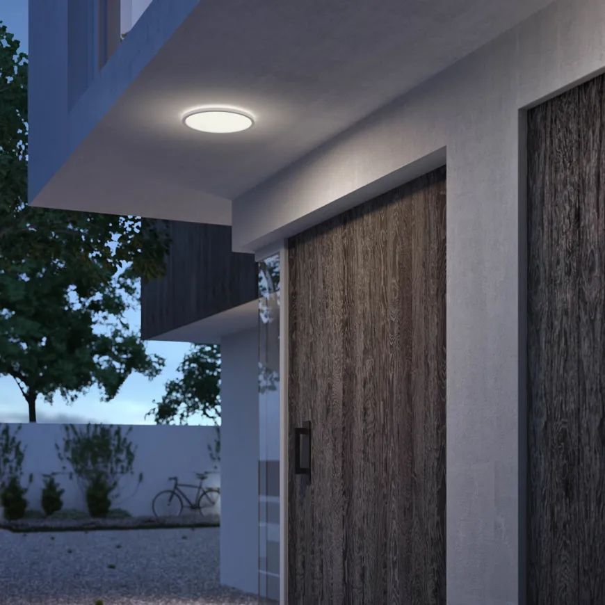 Philips superslim utendørs taklampe 25 cm 15W 2700 Kelvin 3-step dim