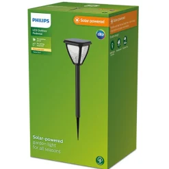 Philips Vapora hagelys 1,5W 2700 Kelvin IP44 solcelledrevet med dag/natt sensor - 54 cm