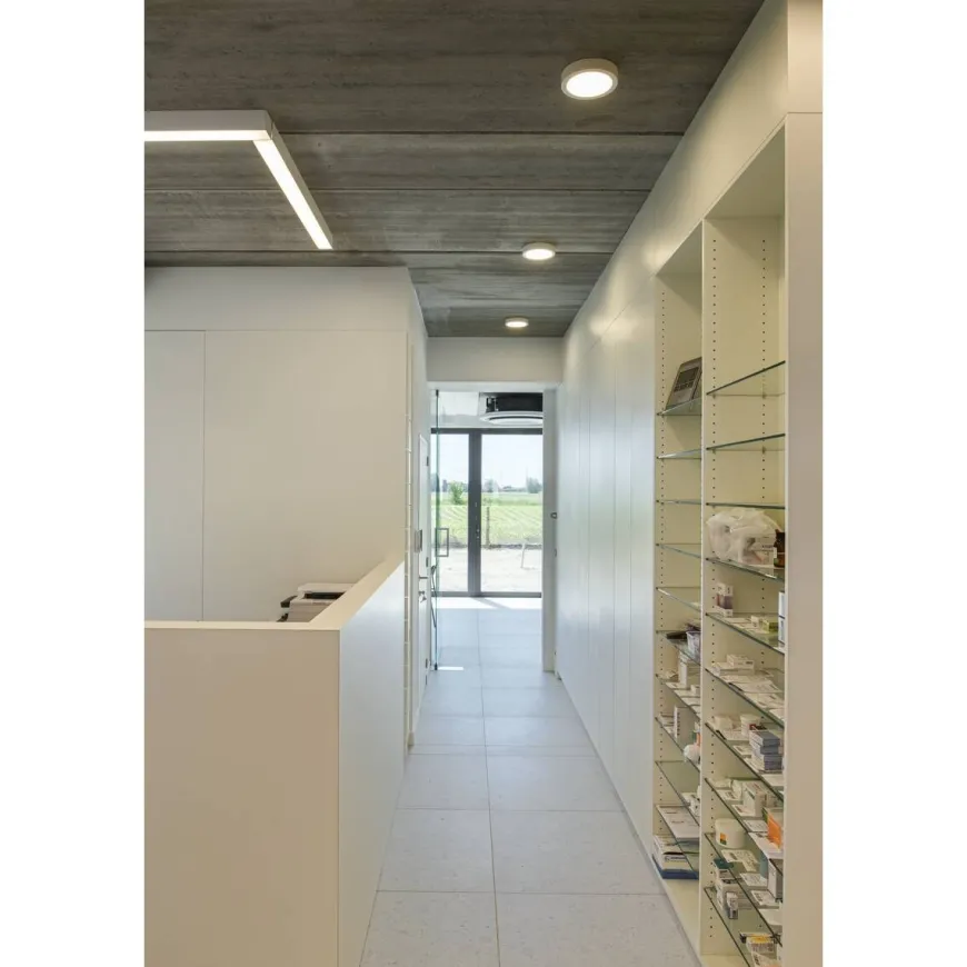 Plastra taklampe 25 cm 15W 3000 Kelvin - Dimbar