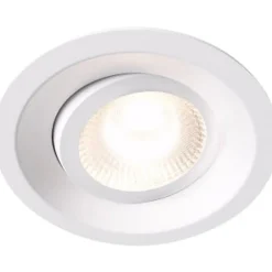 Plejd smart tilt lavtbyggende spot / downlight 2200-4000K IP44 8W RA90 - 6 pakning