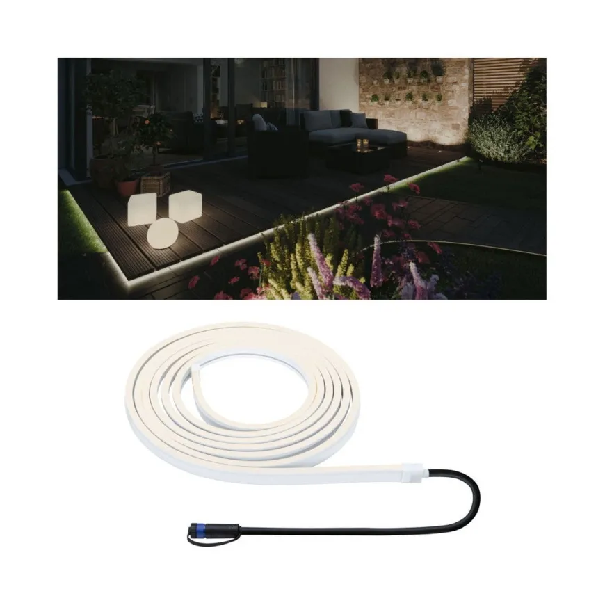 Plug & Shine LED Strips 5 meter 26W 3000 Kelvin IP68