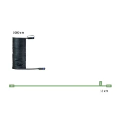 Plug & Shine 10 meter kabel med 2 utganger