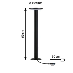 Plug & Shine Plate pullert IP44 60 cm 7W 2200 Kelvin - 24 Volt