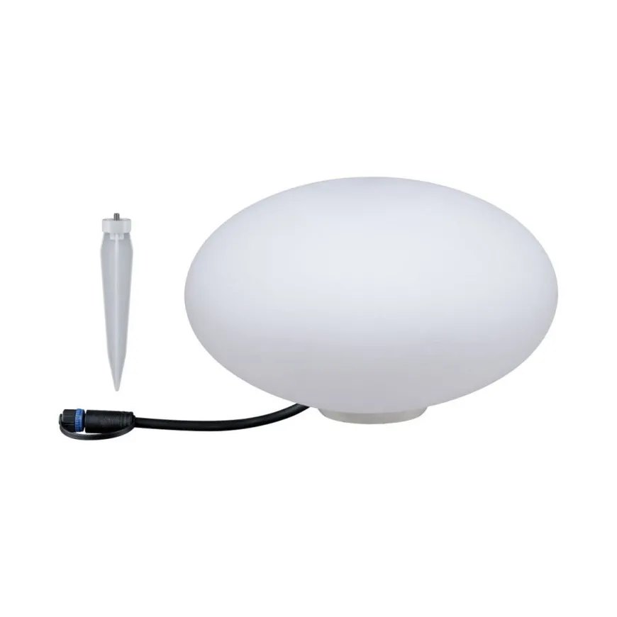 Plug & Shine Stone 28 cm 2,8 W 3000 Kelvin IP67 - Med jordspyd