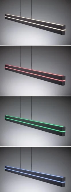 Raiko takpendel 19/6W 2700-6500 Kelvin RGB med fjernkontroll