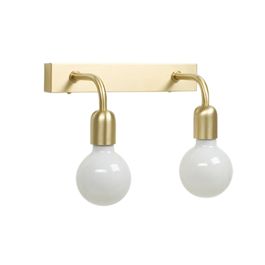Regal dobbel vegglampe IP44 E27