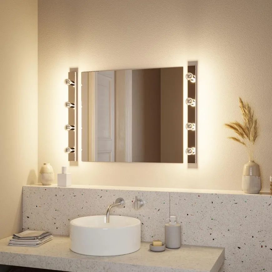 Regula vegglampe for baderom IP44 4-lys