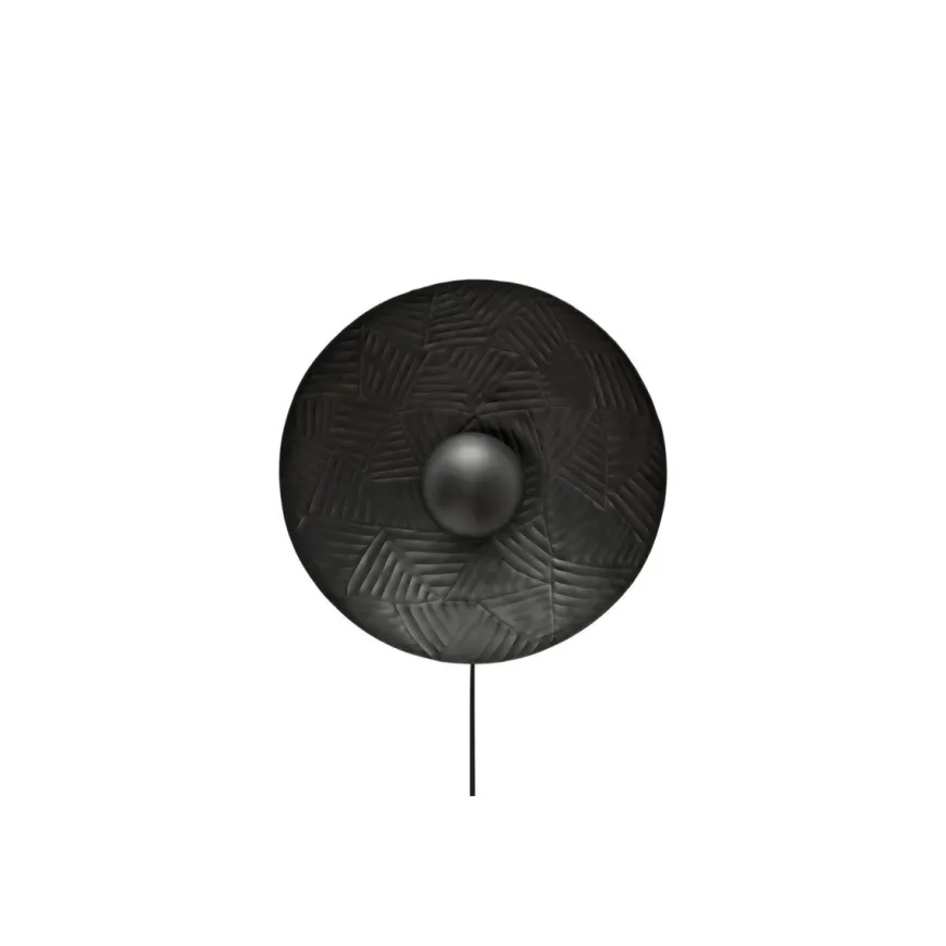 Ribble vegglampe 35 - Svart